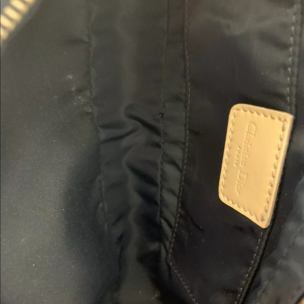 ❌SOLD❌ Christian Dior Diorissimo Trotter Pochette Navy Blue - Picture 11 of 13